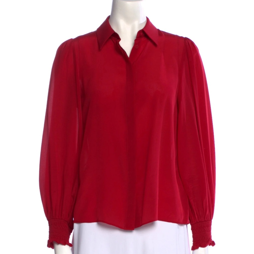 Alice and Olivia silk blouse